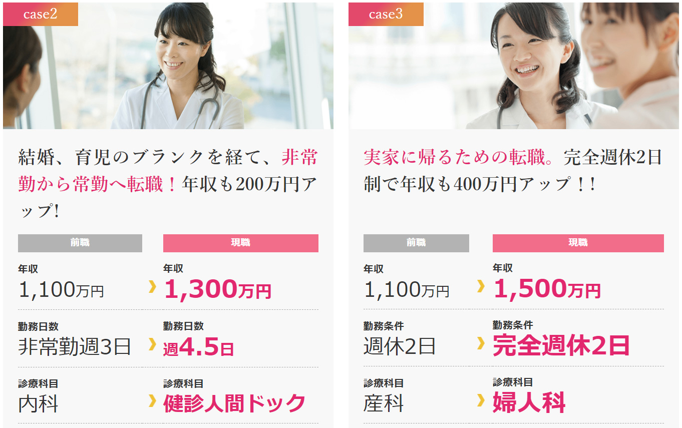 女医にオススメの転職サイトはこちら!